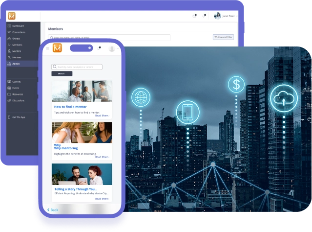 Enterprise Mentorship Software for Telecommunications - MentorCity