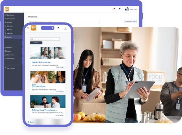 Non-Profit Mentorship Software for Charitable Organizations
