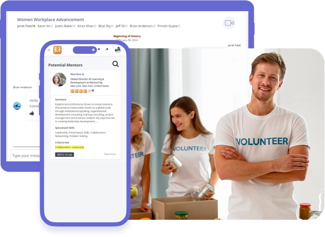 Volunteer Mentorship & Onboarding - MentorCity